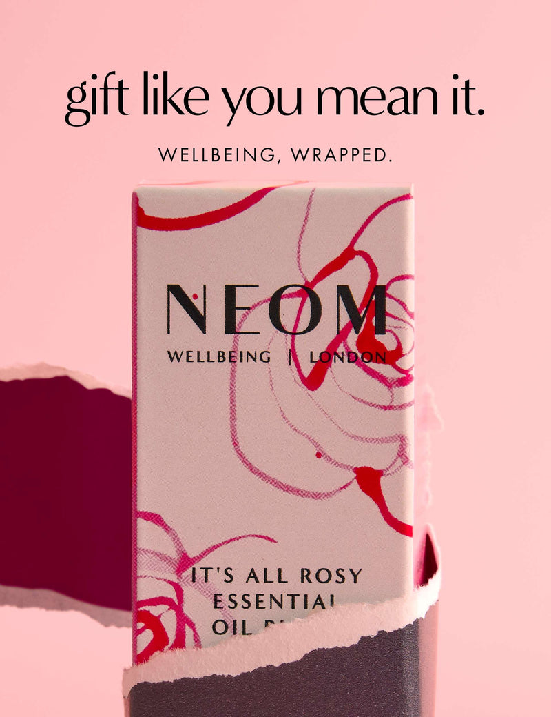 NEOM It's All Rosy essential oil blend 10ml, imported from the UK