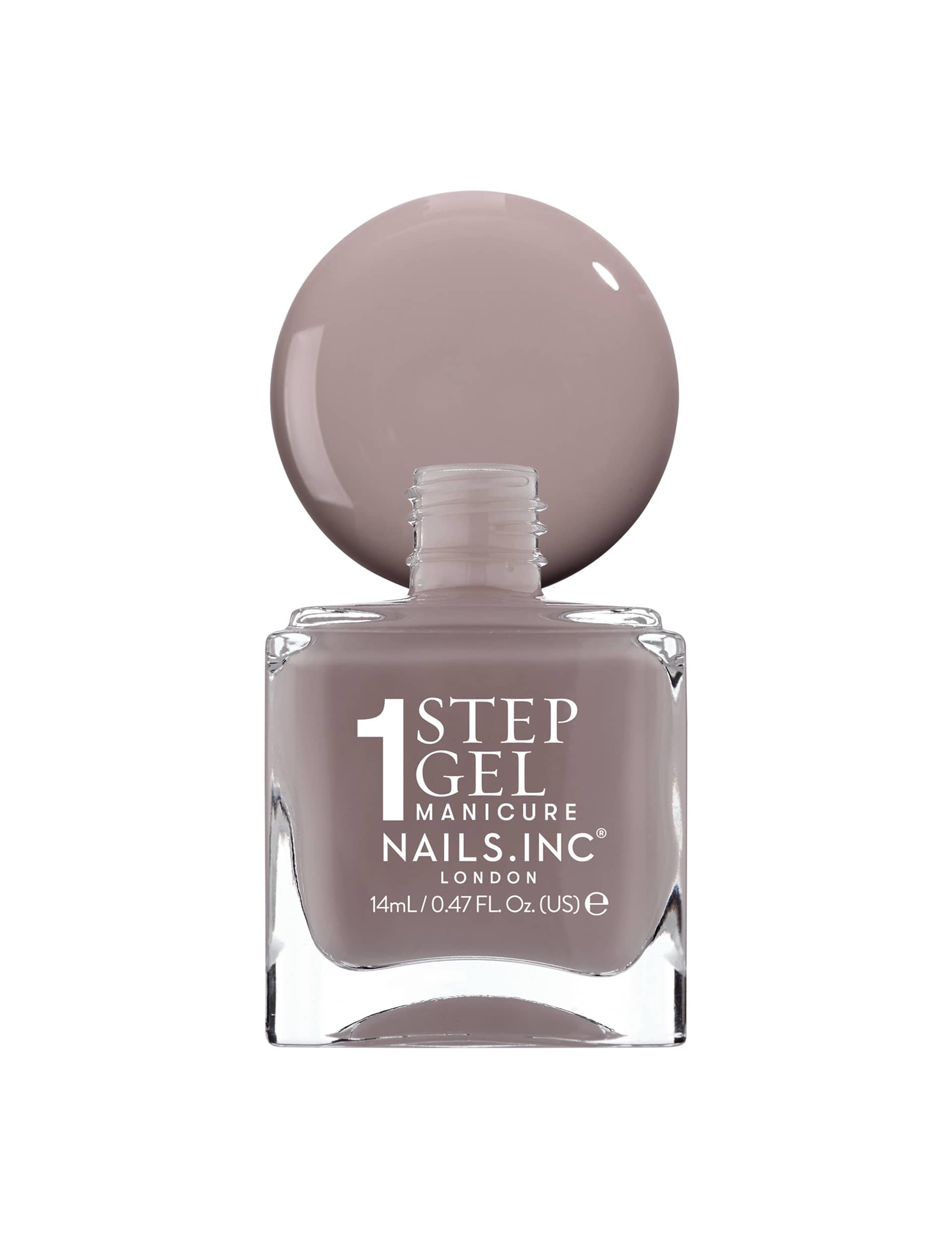 Nails.INC It's Topless 1-step gel nail polish 14ml, imported from the UK