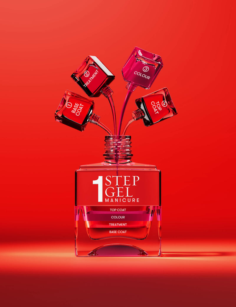 Nails.INC It's Topless 1-step gel nail polish 14ml, imported from the UK