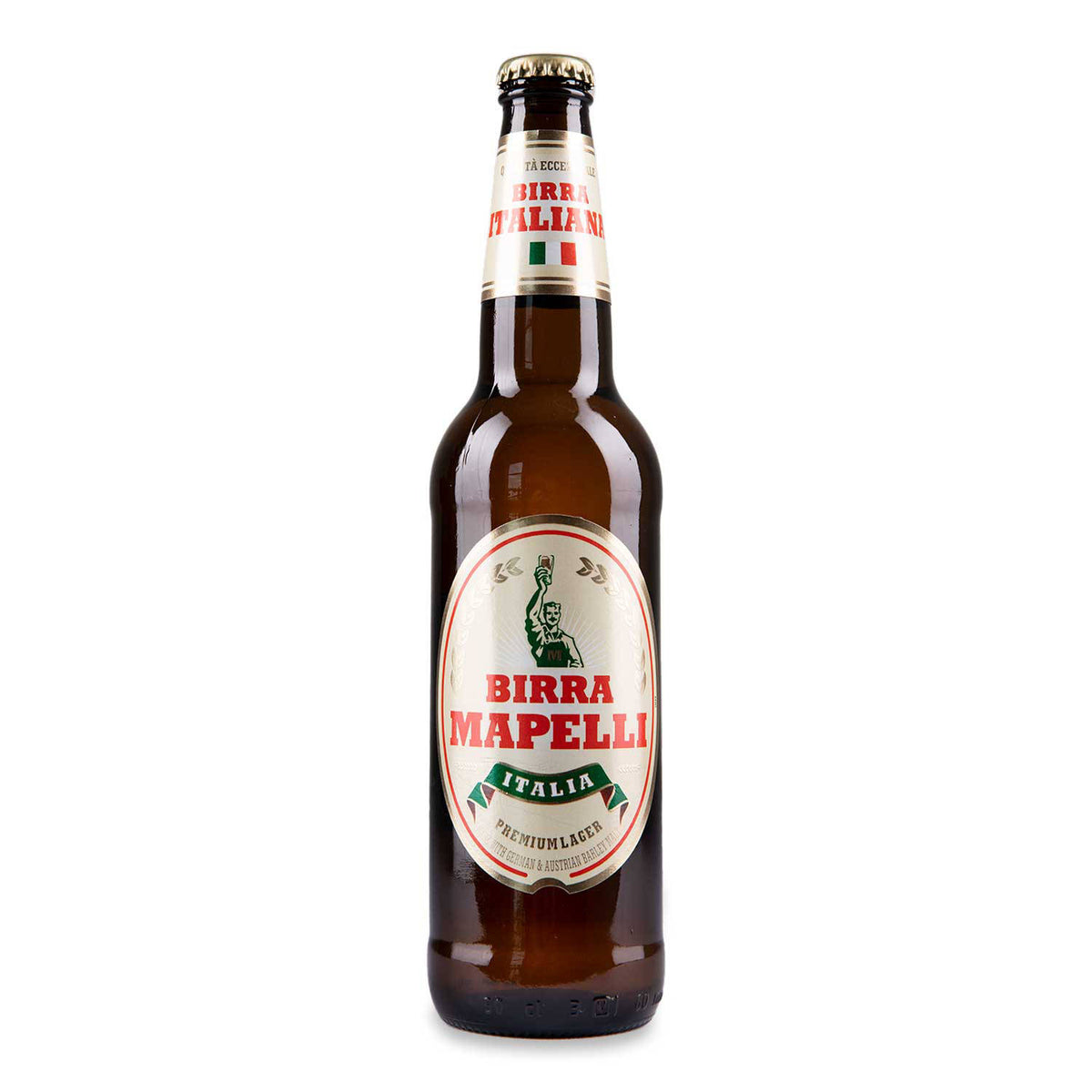 Italia Premium Lager, a premium beer from a British brand