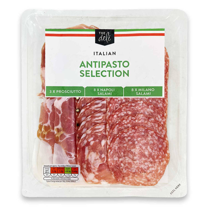 Italian antipasti Napoli salami selection, UK version