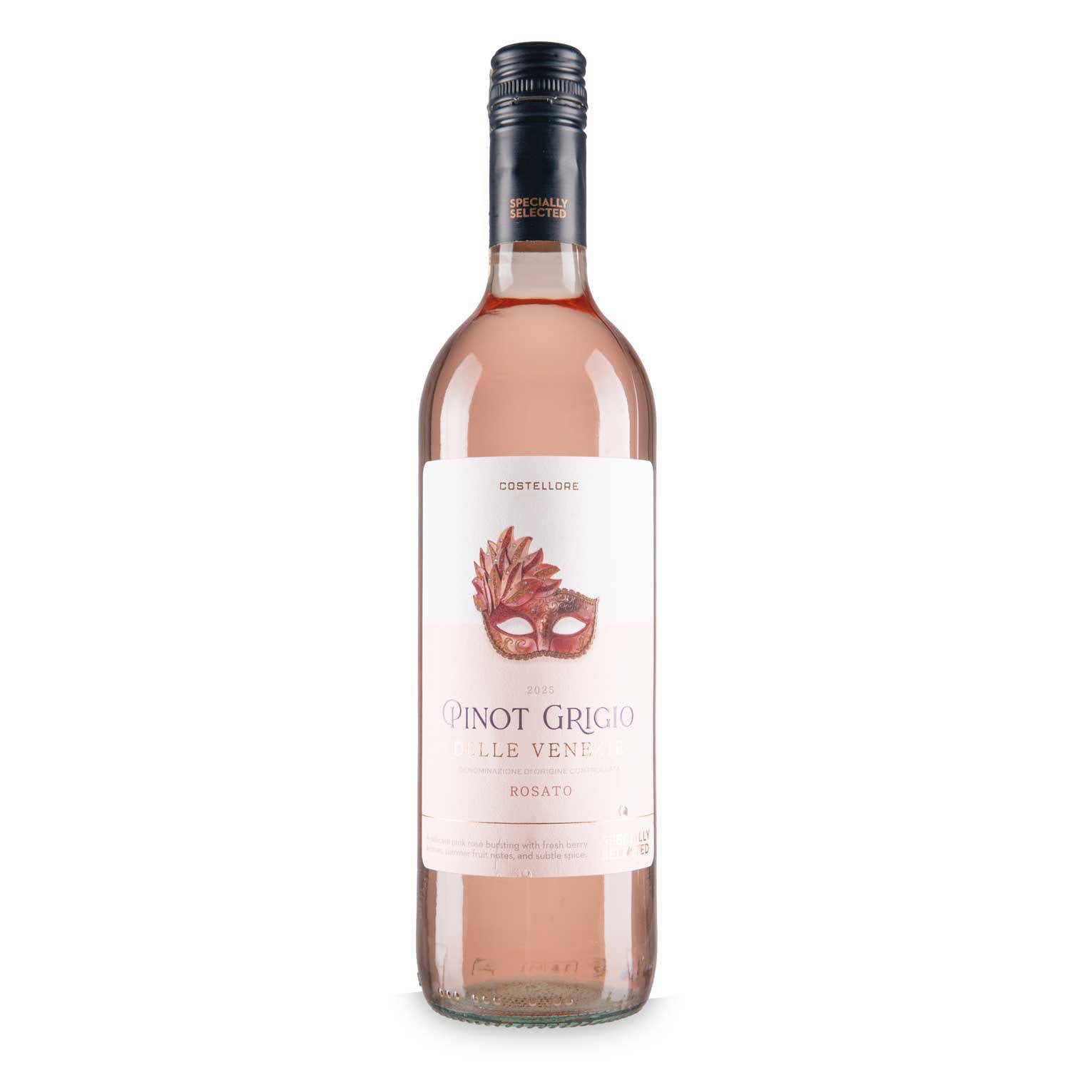 Italian Pinot Grigio Blush rosé wine 2025 - British product