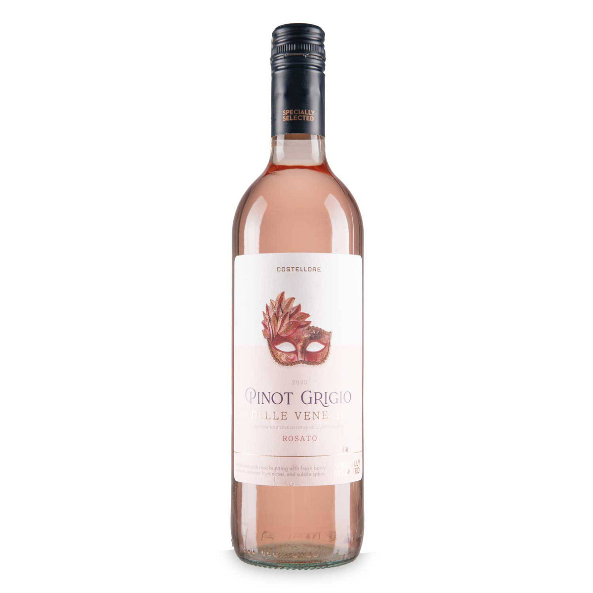 Italian Pinot Grigio Blush rosé wine 2025 - British product
