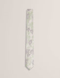 Ted Baker jacquard floral pure silk tie (British brand)