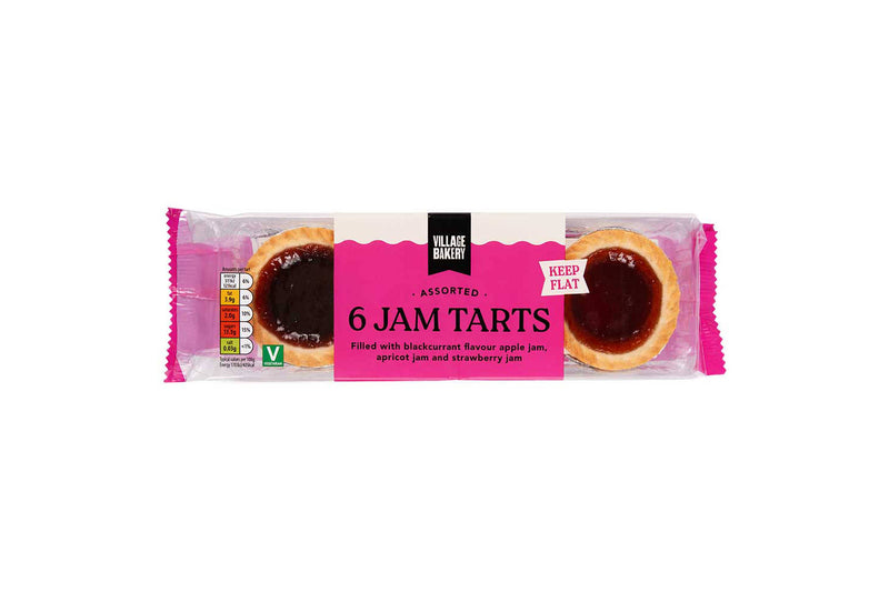 Holly Lane jam tarts 6 pack assorted (British brand)