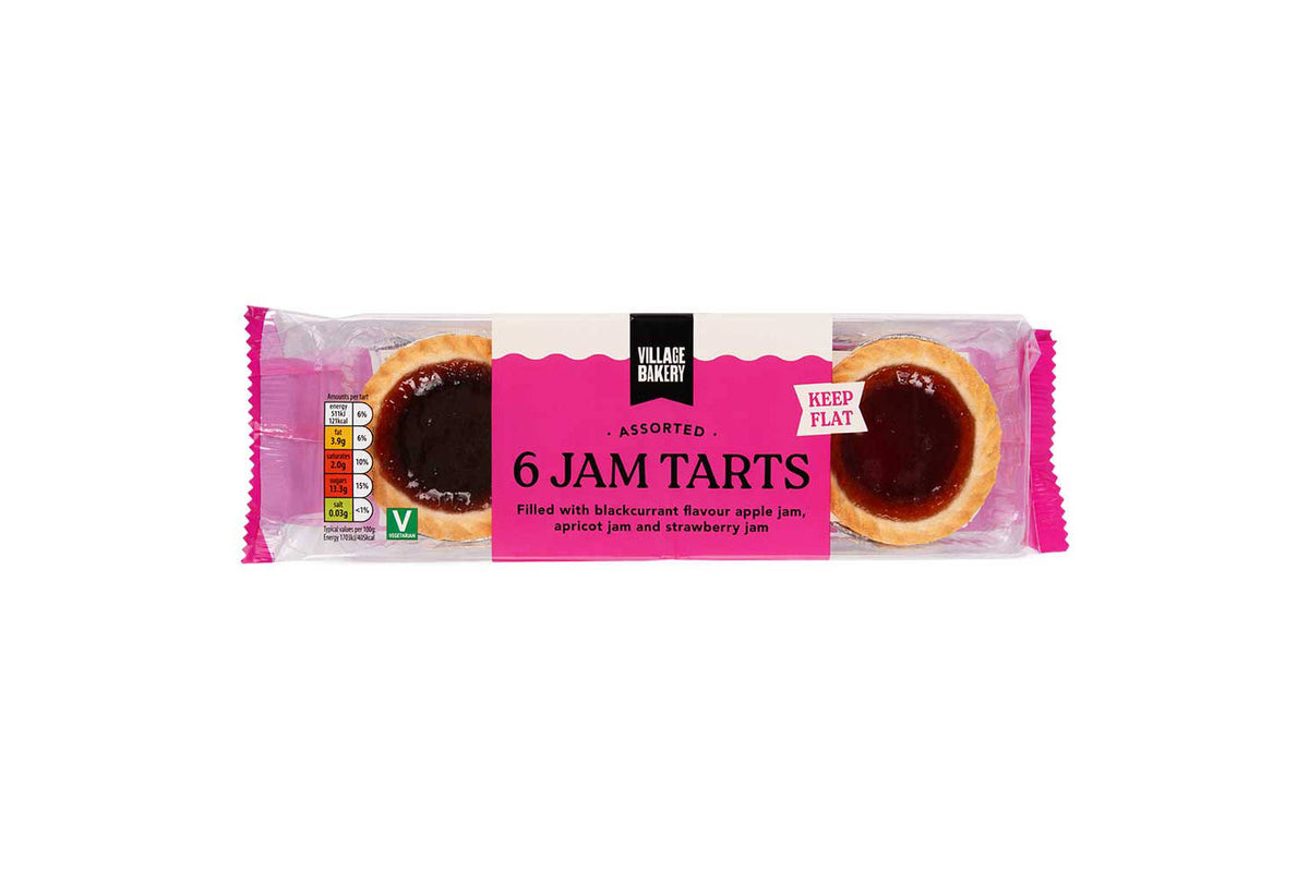 Holly Lane jam tarts 6 pack assorted (British brand)