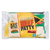 Jamaican beef patty gluten-free, imported from the UK