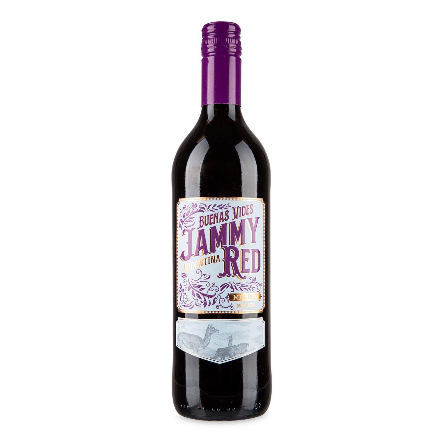 Red wine Jammy Malbec from Argentina - British product