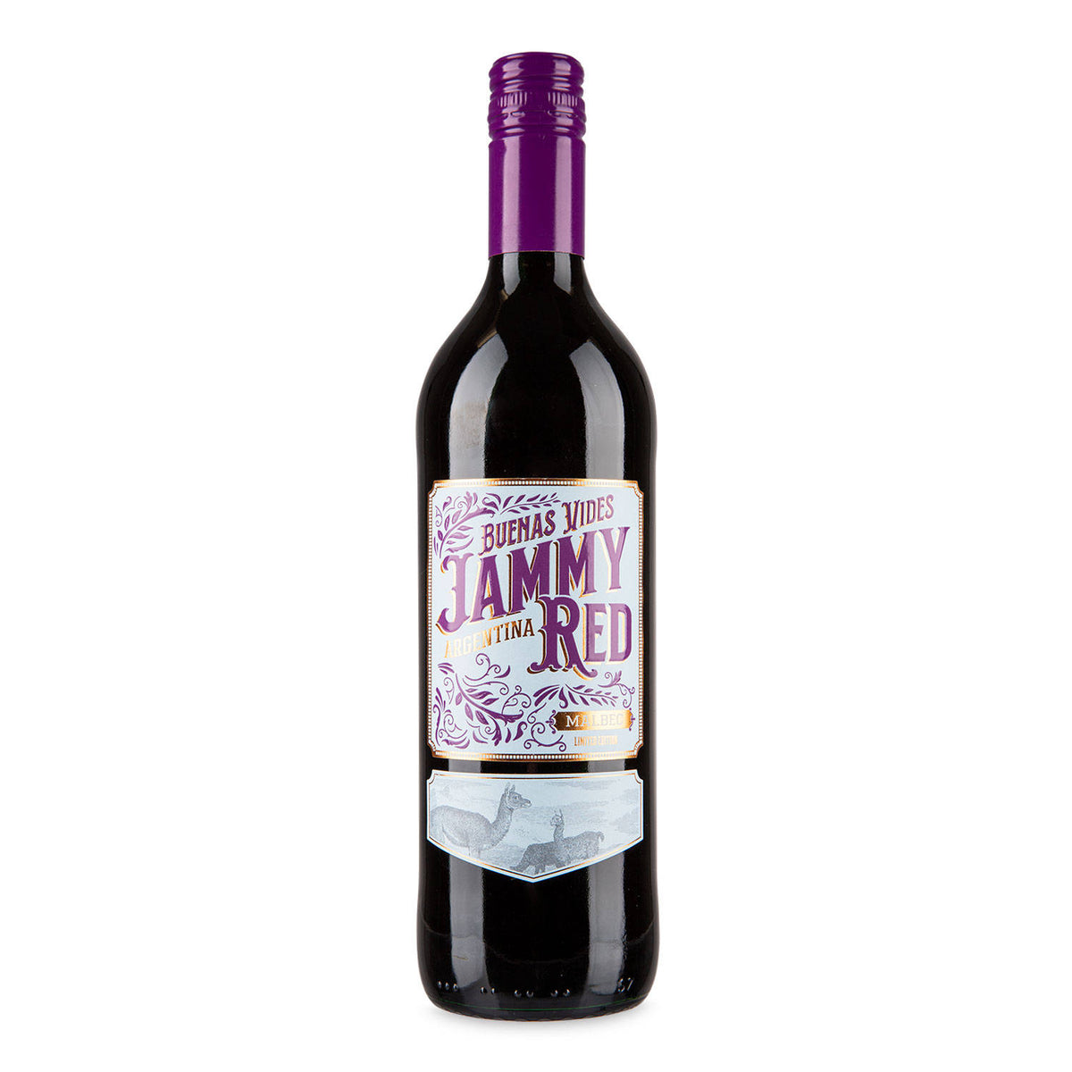 Red wine Jammy Malbec from Argentina - British product