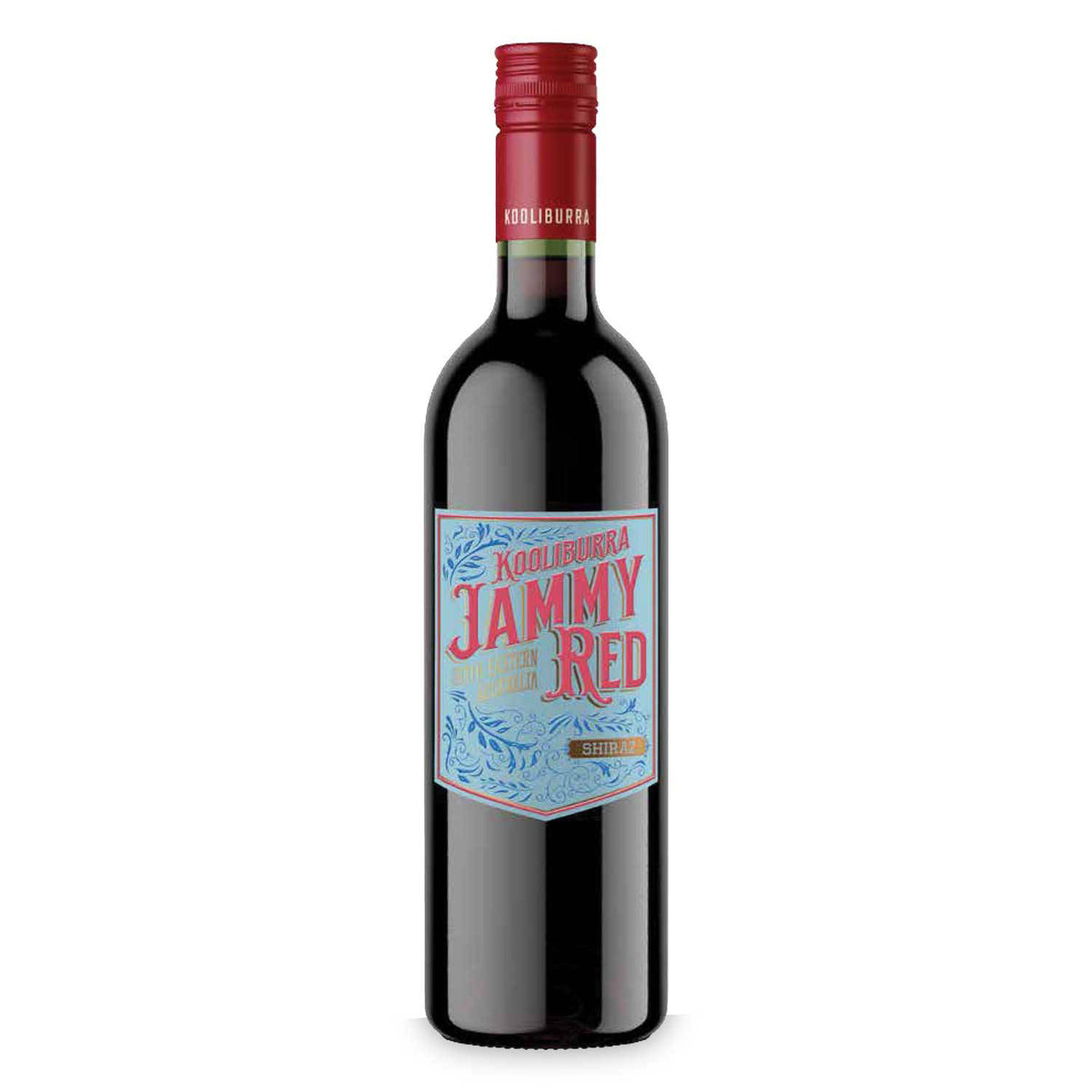Red wine Jammy Shiraz 2023 vintage, imported from the UK