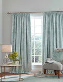 Laura Ashley Josette pencil pleat blackout curtains, UK version
