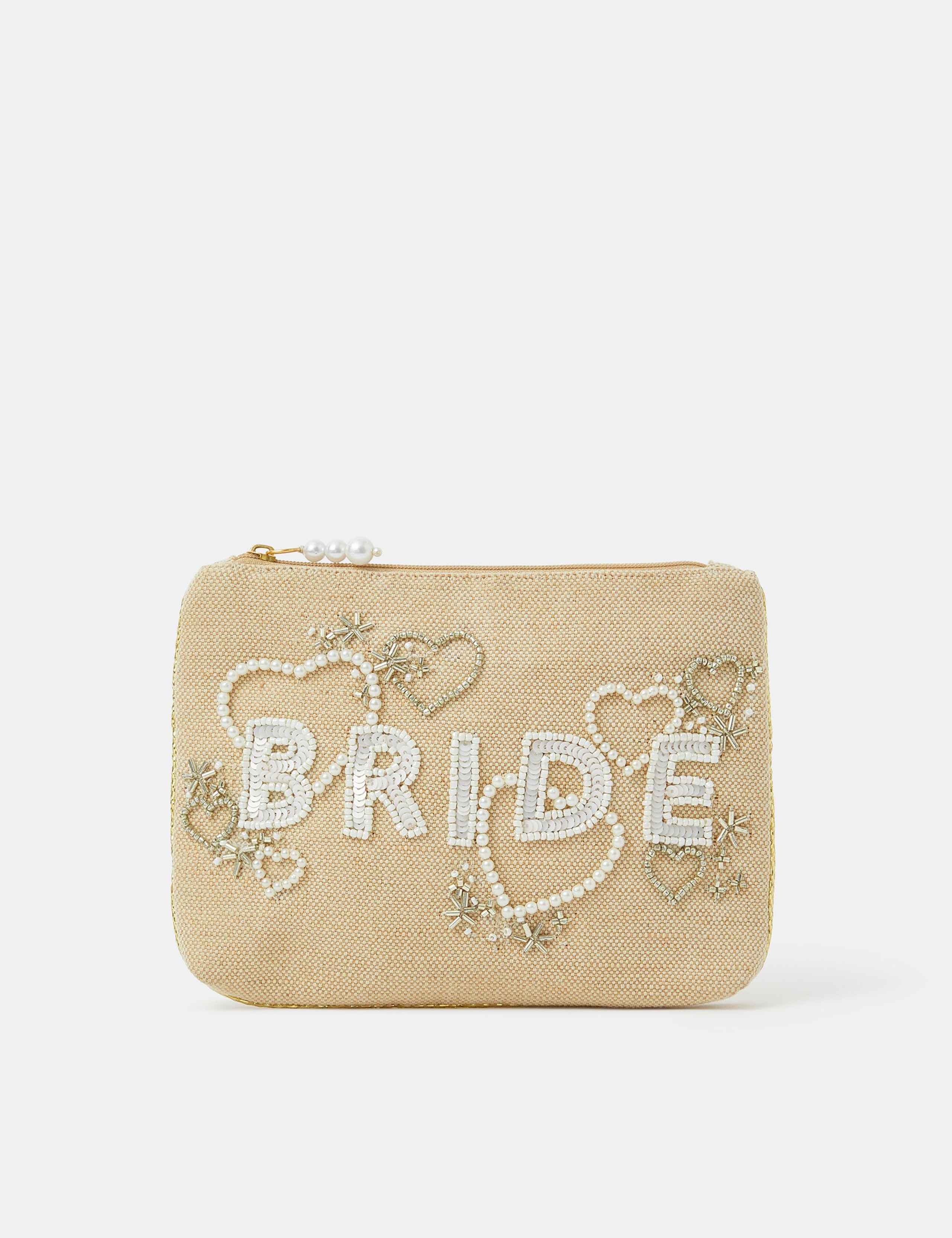 Accessorize verzierte Jutetasche (britische Marke)
