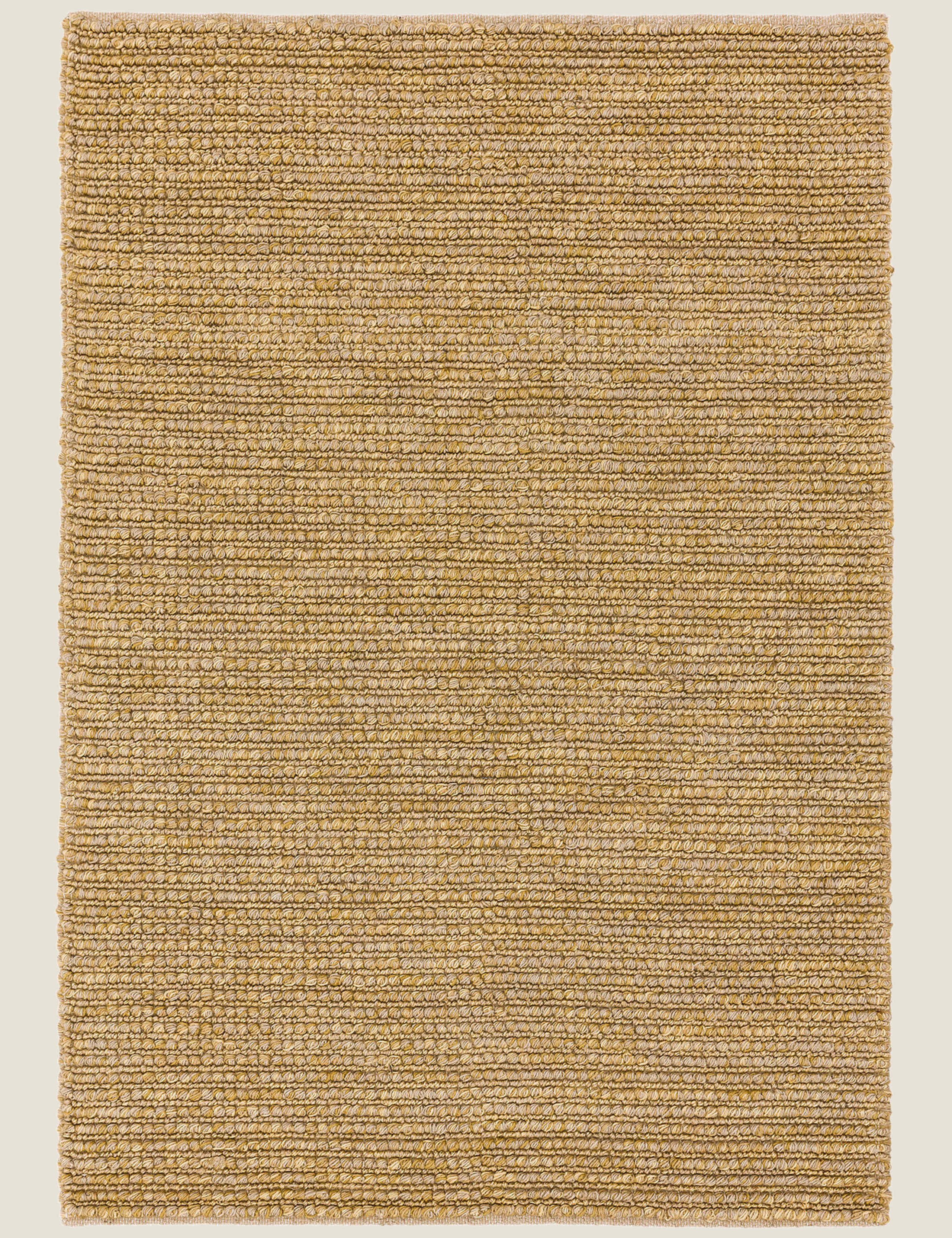 Jute loop rug natural fibre rectangular flat-weave, UK version