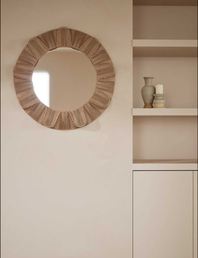 M&S Jute String Round Mirror- Buy online at McGrocer