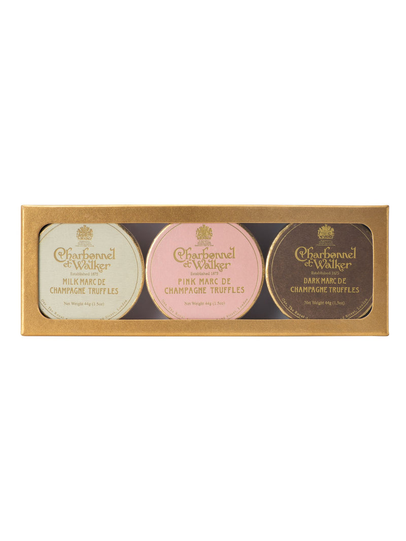 Charbonnel et Walker chocolate truffles gift set 132g - British product