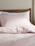 Bedfolk Luxe 100% Cotton Sateen Pillowcases (Set of 2, King, White)