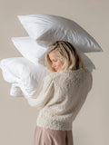 Bedfolk Luxe Cotton king pillowcases 100% cotton (British brand)