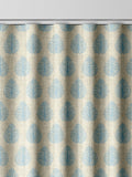 Emily Bond Sky Blue Jaipur made to measure curtains UK version