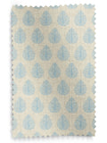 Emily Bond Sky Blue Jaipur made to measure curtains UK version