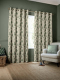 Emily Bond Green Tynesfield made to measure curtains (British brand)