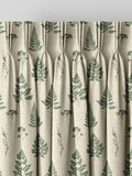 Emily Bond Green Tynesfield made to measure curtains (British brand)