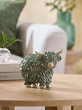 Bronze Hamish Highland Cow Small Ornament Home Decor