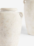 Lydford small textured ceramic flower vase, imported from the UK