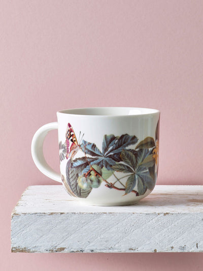 Neste Sett med 2 fine china blomsterdesign krus i hvitt - Kjøp online hos McGrocer