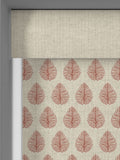 Emily Bond rust orange Jaipur made to measure roller blind (British brand)
