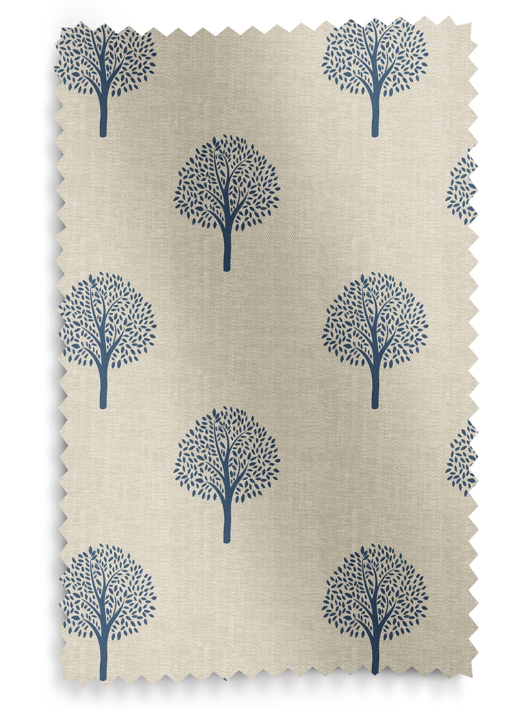 Emily Bond Blue Yew Tree roller blind, UK version