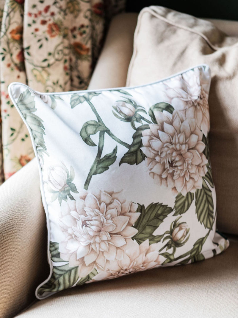 Avalon Home dahlia cushion cover 22.5cm (British brand)