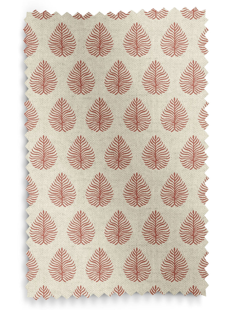 Emily Bond Rust Orange Jaipur roman blind made to measure, imported from the UK
