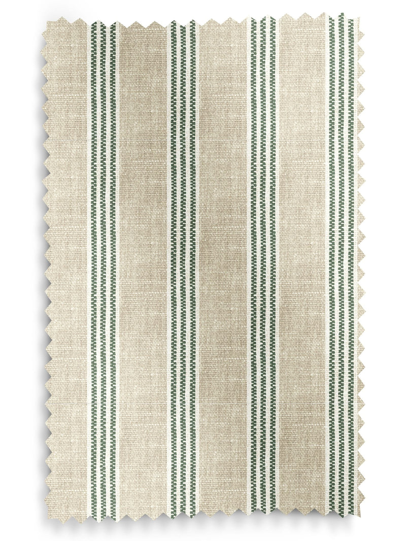 Emily Bond fern green George roman blind, imported from the UK