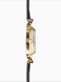 Limit ladies gold watch with black strap 30mm, UK version