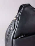 Lakeland Leather Langdale black leather backpack (British brand)
