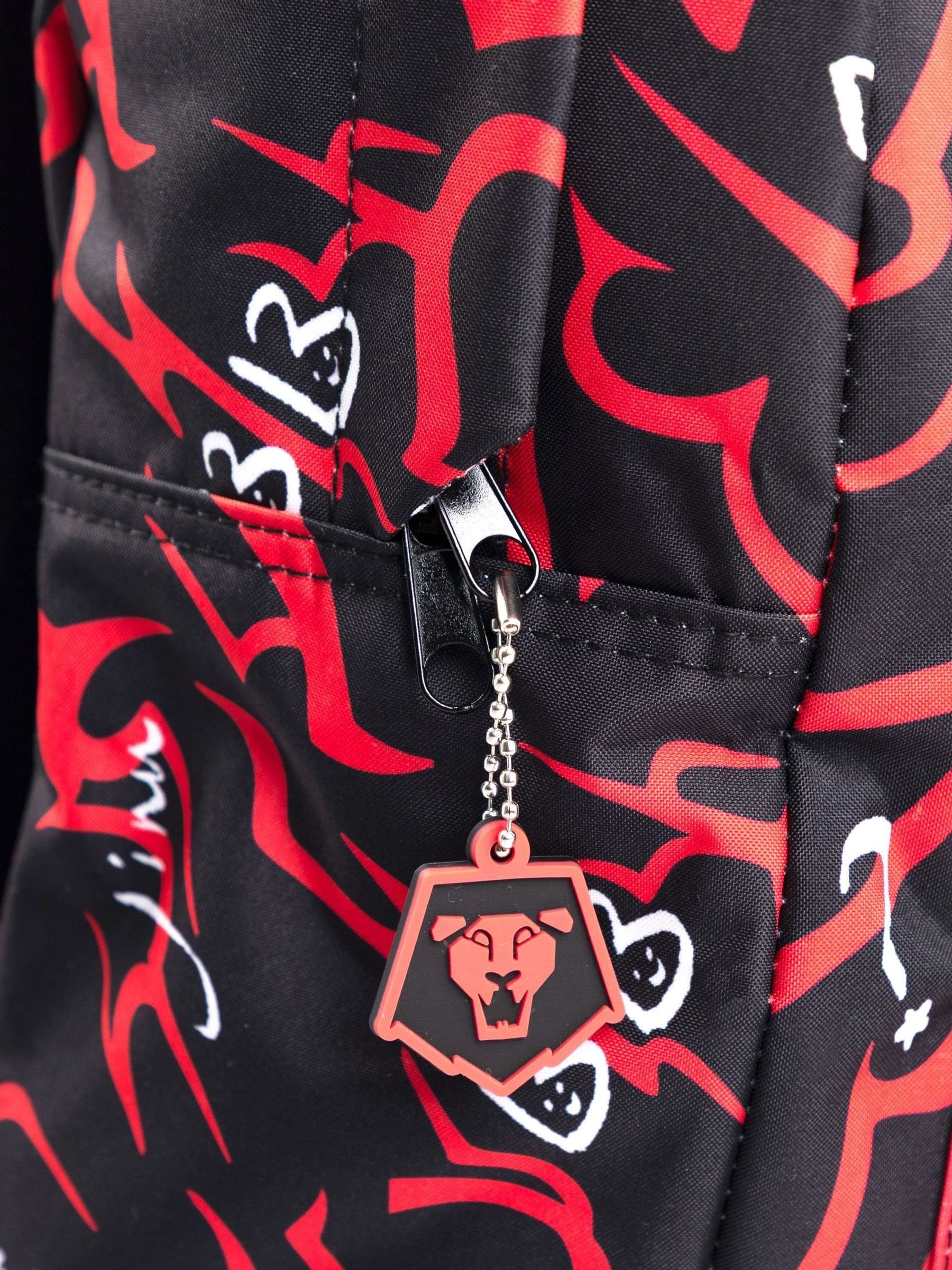 Vanilla Underground backpack Derpy Tiger design (British brand)