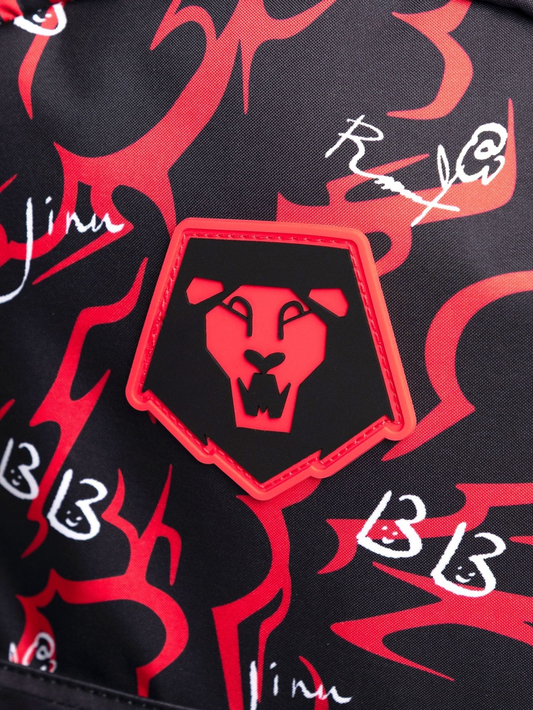 Vanilla Underground backpack Derpy Tiger design (British brand)