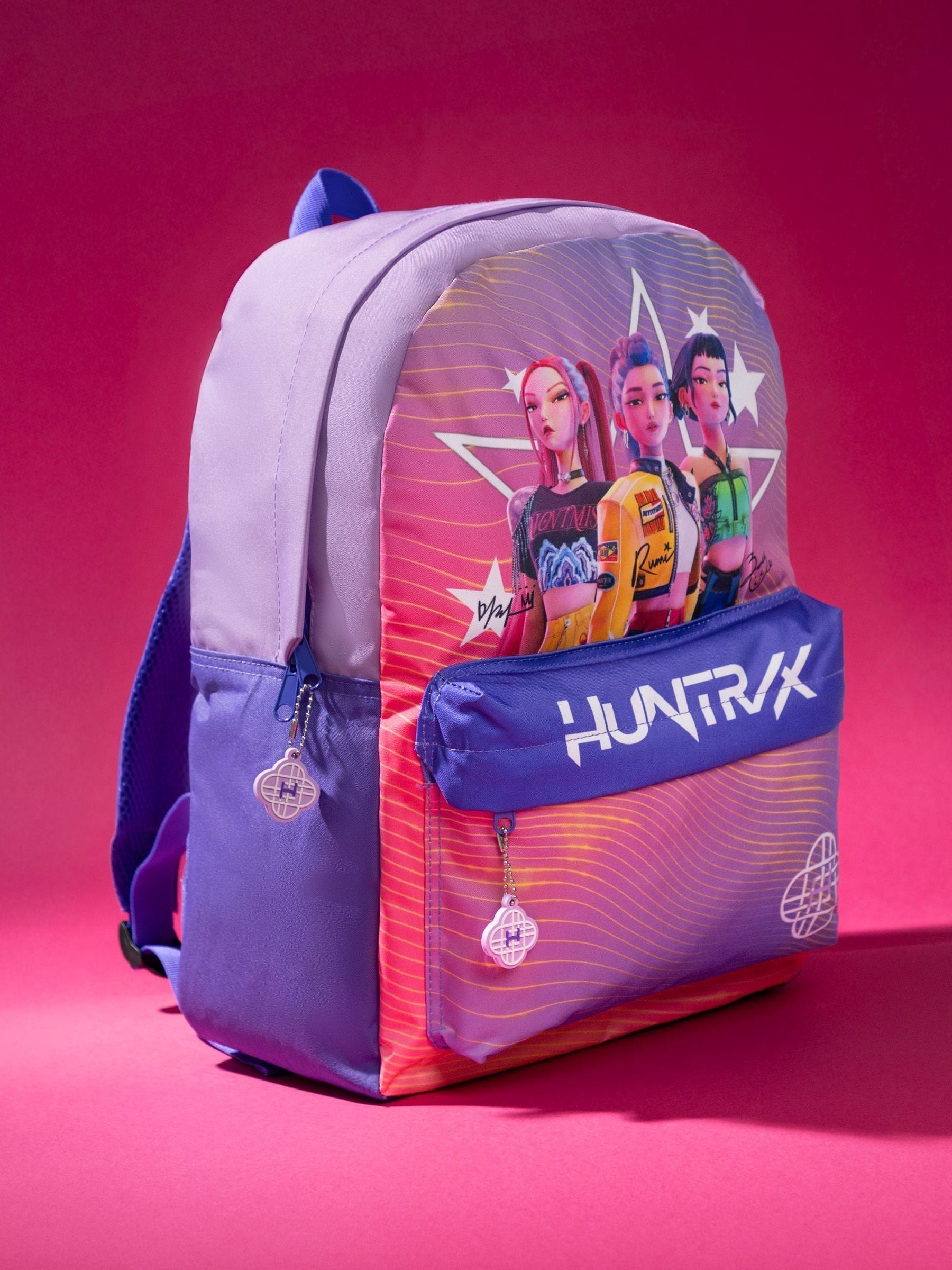 Vanilla Underground Huntrix KPop backpack pink, imported from the UK