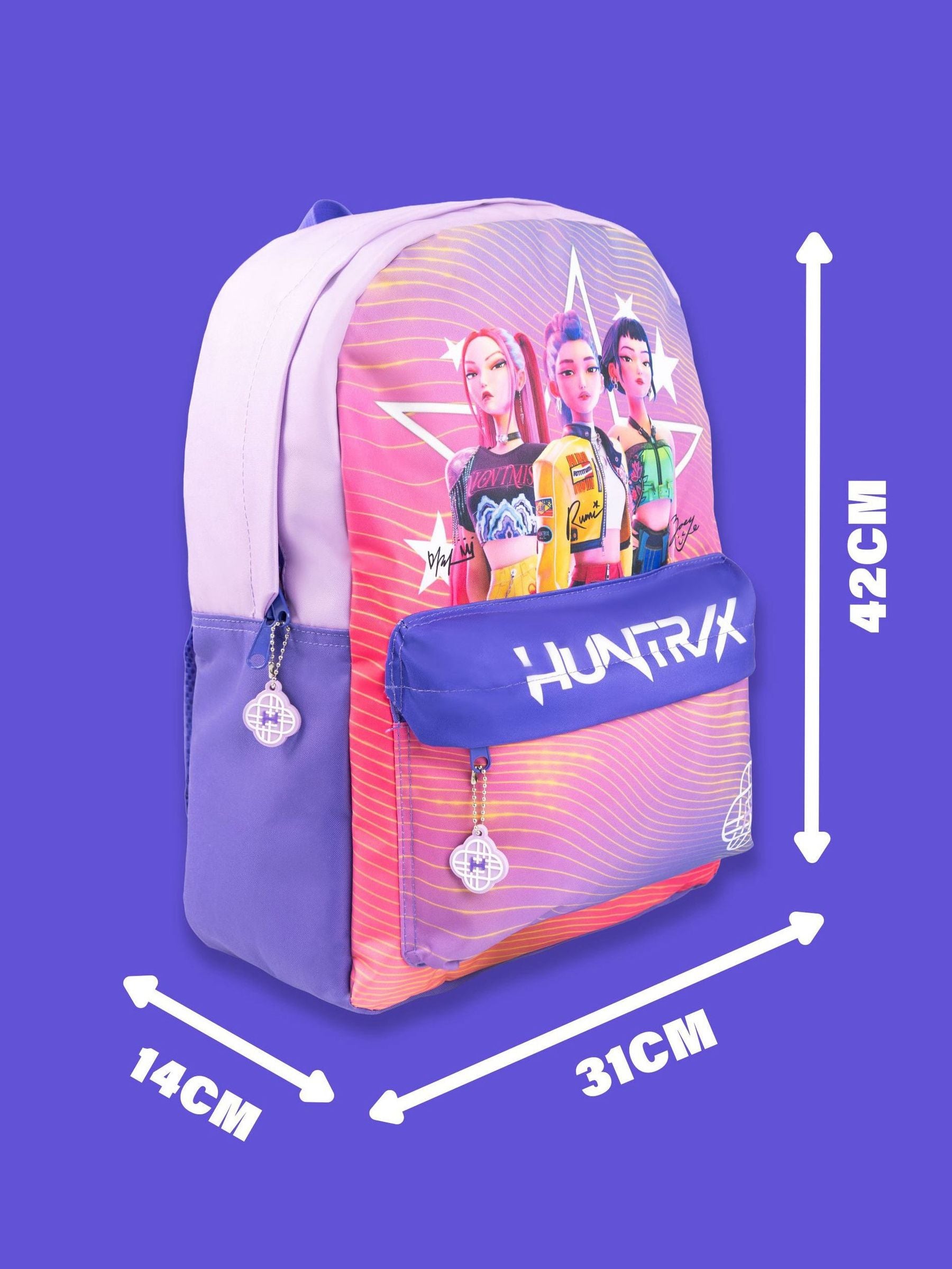 Vanilla Underground Huntrix KPop backpack pink, imported from the UK