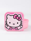 Vanilla Underground Pink Hello Kitty lunch set with bottle and snack pots, UK version