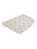 Little Dutch wallpaper sample Pink Green Fairy Flowers A4, imported from the UK