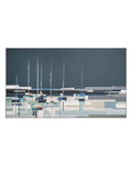Art Marketing blue side by side wall art 142x82cm, imported from the UK
