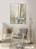Art Marketing Golden Sails Wall Art 82.5x102.5cm, UK version