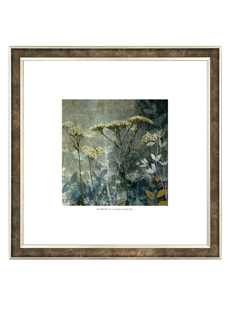 Art Marketing Blue Clairity wall art 52cm - British product