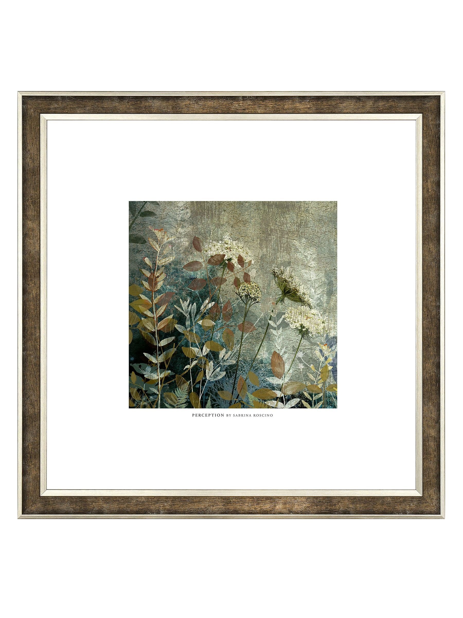 Art Marketing Blue Perception wall art 52cm, imported from the UK