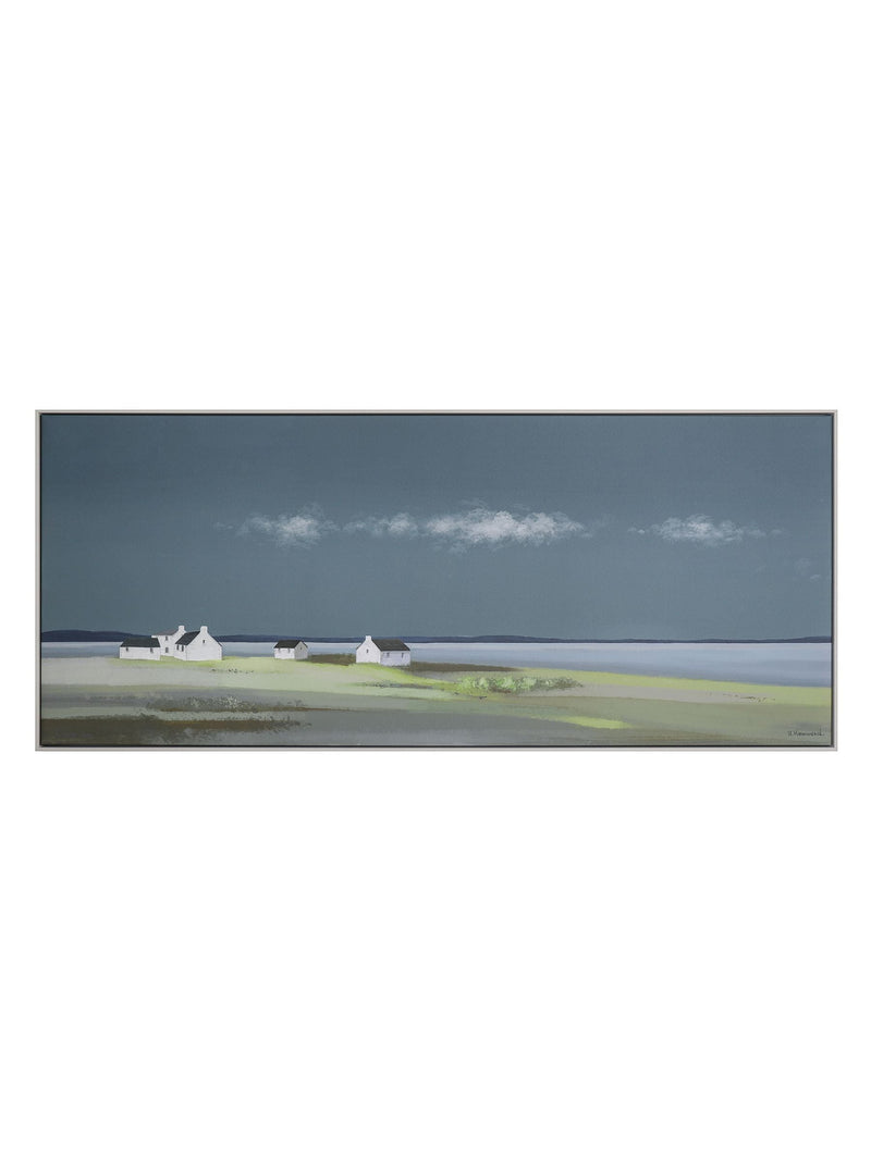 Art Marketing Blue Days End wall art 122x52cm, UK version