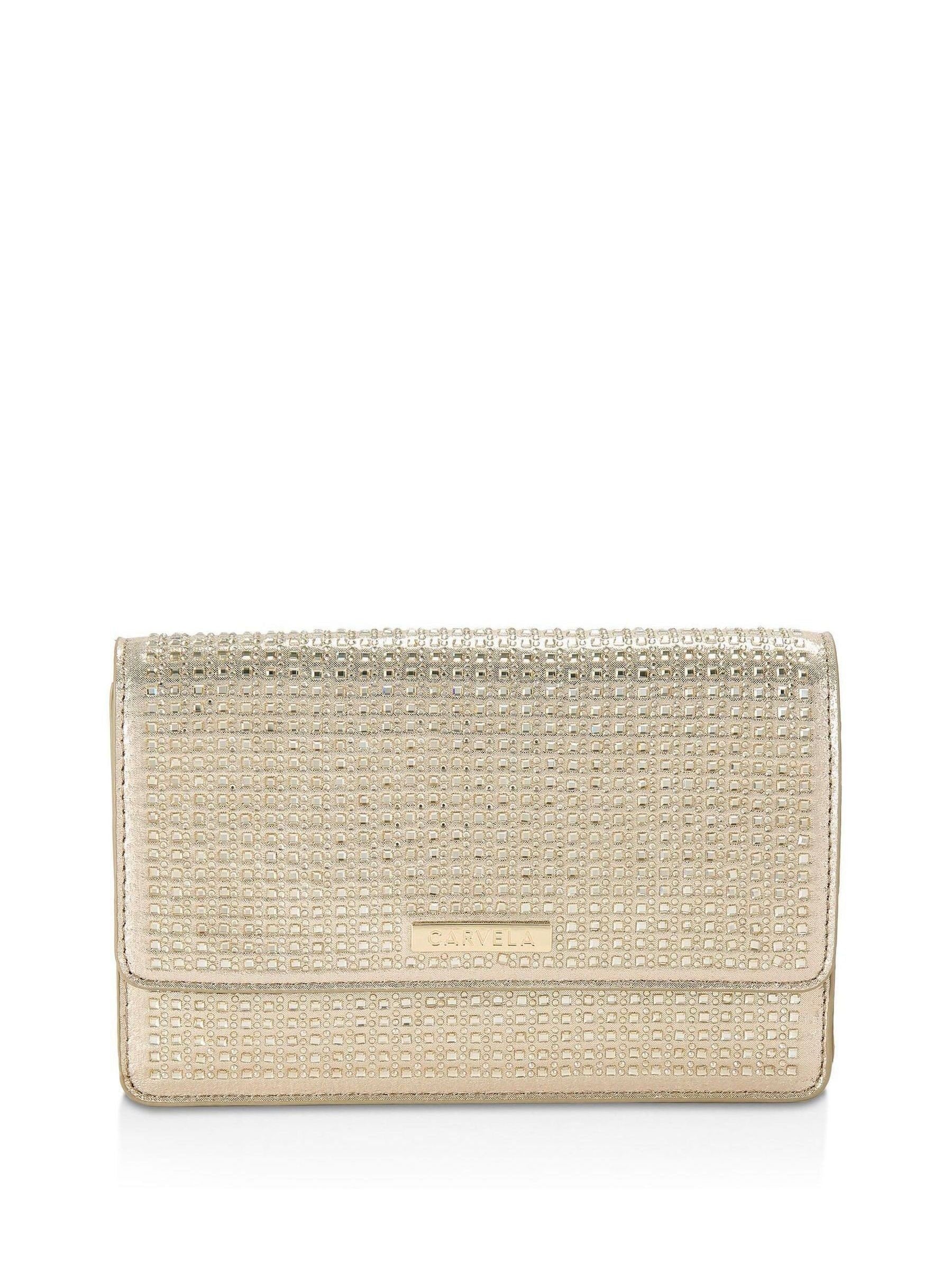 Carvela Black Kianni Clutch Bag