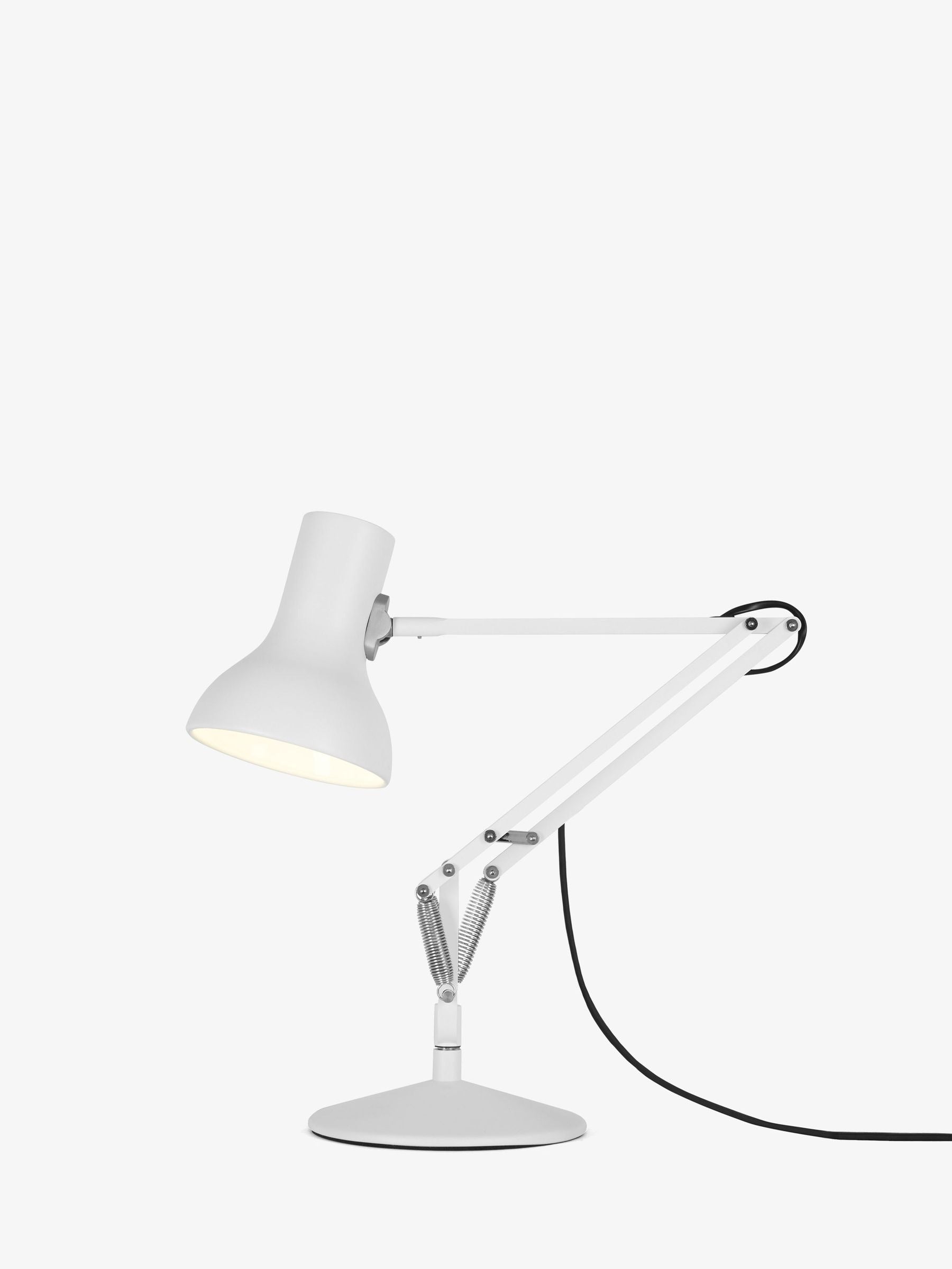 Anglepoise Type 75 Mini white desk lamp - British product
