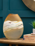 Voyage Maison Lucius Citrine hand-blown glass vase 34.5cm (British brand)