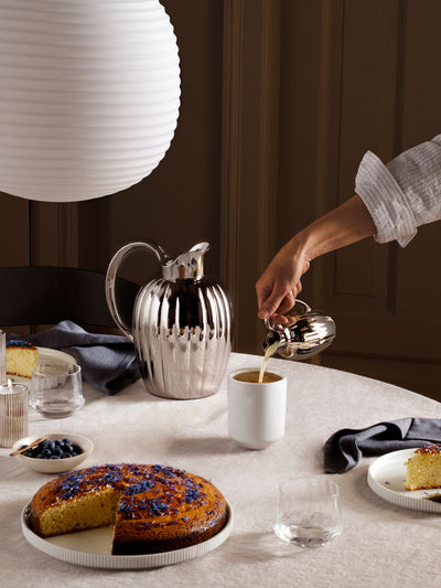 إبريق حراري Georg Jensen Bernodette مع غطاء ضاغط بسعة 1 لتر